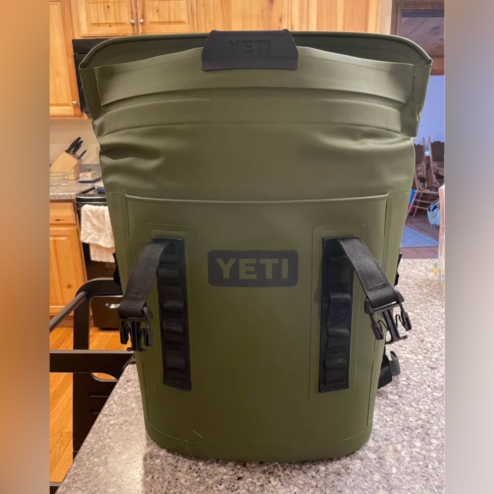 YETI Olive Backpack Cooler